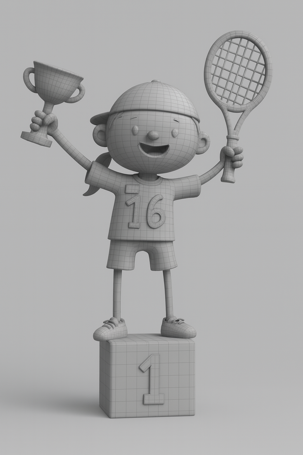 Figurine 3D à peindre